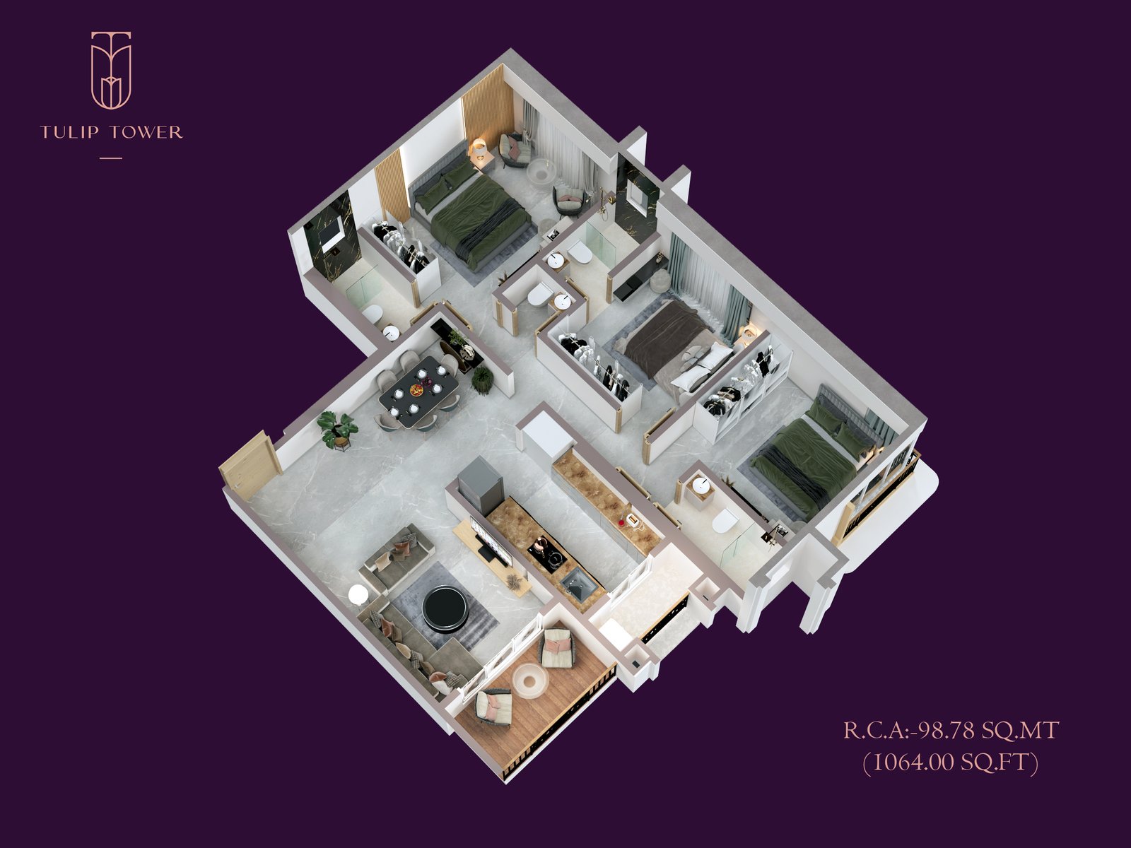 Chandraneel Isometric Layout 3